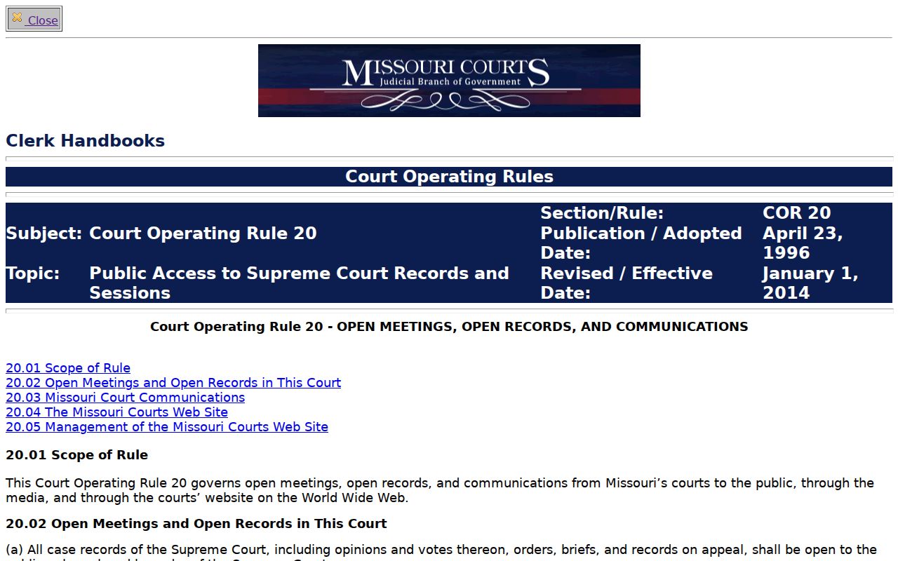 Lincoln County civil docket source for Missouri court record access