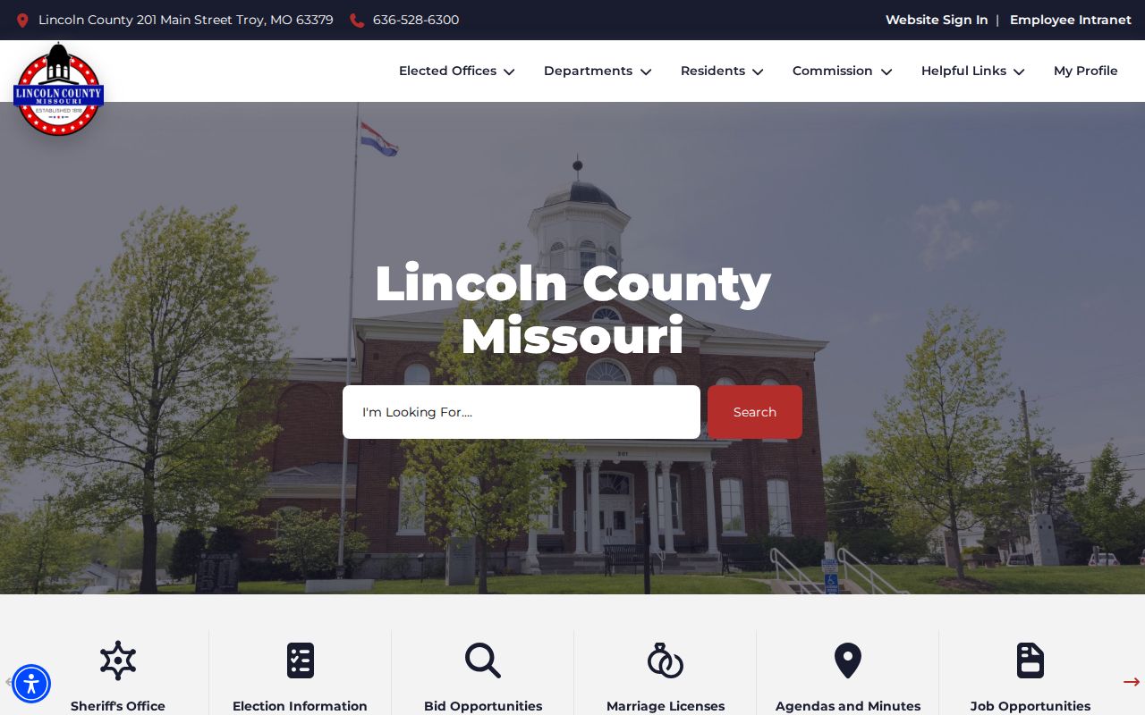 Lincoln County court docket access through the official Lincoln County government website