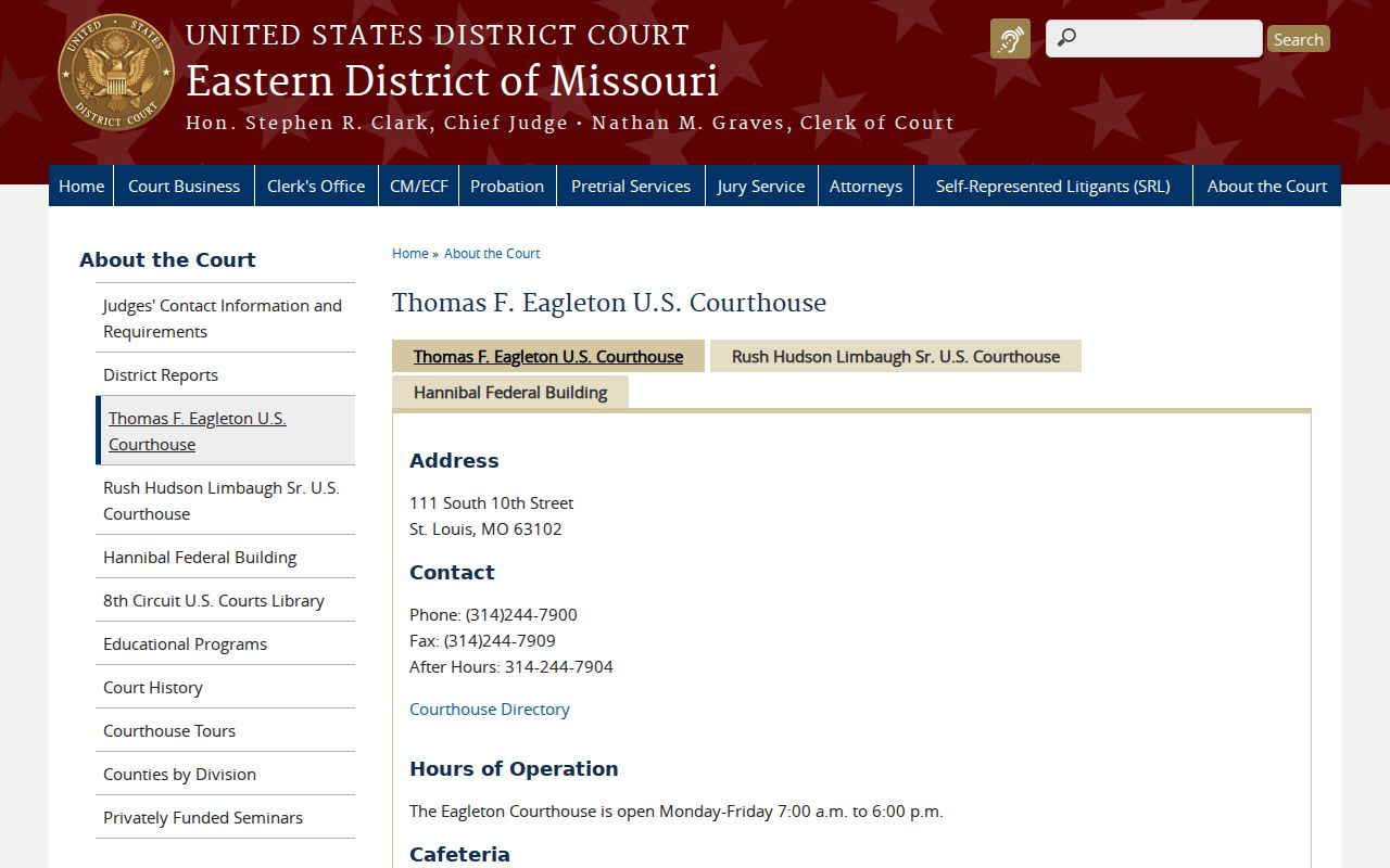 Lincoln County court docket users should distinguish Missouri state courts from the separate federal courthouse system